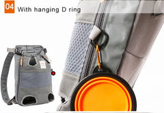 Pet Backpack Carrier For Cat Dogs Front Travel Dog Bag Carrying For Animals Small Medium Dogs Bulldog Puppy Mochila Para Perro