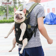 New Pet Dog Travel Carrier Bag Backpacks Cat Puppy Pet Front Shoulder Carry Bag for Pet Dogs and Cats Breathable Carrying Bags