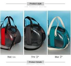 Carrying Pet Transport Bags for Cats and Small Dogs, Travel Space Cage, Backpack, Messenger Bag, Handbags, Pet Carriers