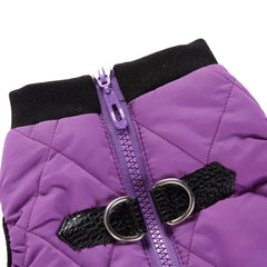 Winter Pet Dog Clothes Waterproof Zipper Jacket For Small Dog Warm Puppy Coat Dog Clothing Leisure Jacket For Chihuahua Pug