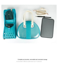 Carrying Pet Transport Bags for Cats and Small Dogs, Travel Space Cage, Backpack, Messenger Bag, Handbags, Pet Carriers