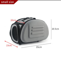 Travel Pet Bag Cat Flower Carriers Bags Breathable Pink Folding Small Dog Outdoor Shoulder Bag Folding Cats Carrying