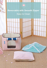 Cute Fully Enclosed House for Cats, Warm Winter Pet House, Super Soft Sleeping Bed for Puppy, Cat House Suppliers