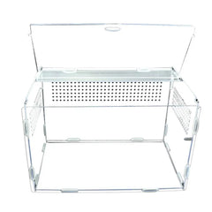 Reptile Breeding Box Lizard Centipede Spider Chameleon Terrarium Ornamental Box Acrylic Terrarium Transparent Box Pet Supplies