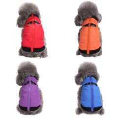 Winter Pet Dog Clothes Waterproof Zipper Jacket For Small Dog Warm Puppy Coat Dog Clothing Leisure Jacket For Chihuahua Pug
