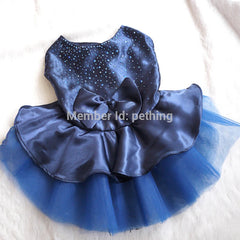 Summer Pet Clothes Dog Dress For Dogs Skirt Summer Princess Dog Wedding Dresses York Teddy Clothes For Dogs Skirts Pet Cat Dress