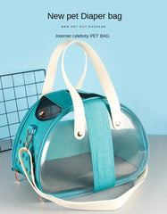 Carrying Pet Transport Bags for Cats and Small Dogs, Travel Space Cage, Backpack, Messenger Bag, Handbags, Pet Carriers