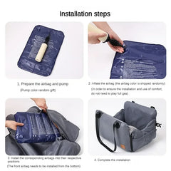 Car Portable Pet Bed Four Seasons Universal Travel Outdoor Large Dirt Resistant and Waterproof Pet Car Mat Car Accessories