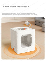 Detached pet drying box Multifunctional cat hair dryer Household water blower for small dogs Large capacity pet drying box