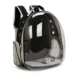 Portable Pet Backpack Outdoor Cat Supplies Transparent Shoulder Bag Pet Bag Breathable Space