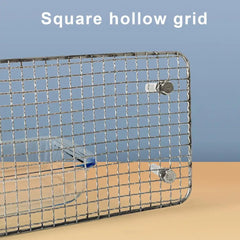 Bunny Litter Box Removable Litter Box Reusable Training Pan Cage Stainless Steel Potty Trainer for Small and Medium Animals