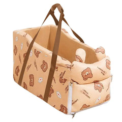 Console Dog Car Seat Pet Booster Comfortable Pet Armrest Car Seat Non-Slip Interactive Pet Seat Travel Carrier Cage Soft