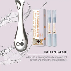 Pet Teeth Cleaning Pen Pet Dental Pen dog Toothbrush Pen Fresh Breath Tooth Whitening Cat Teeth Refreshing Pen pet supplies