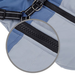 Pet Dog Jacket With Harness Winter Dog Clothes For Small Large Dogs Warm Waterproof Pet Coat Chihuahua Clothing Puppy Costumes