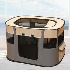 Pet fence Dog Enclosure Foldable Puppy Playpen Portable Pet Tent Large Enclosure Summer Pet Tent For outdoor and indoor