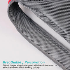 Pet Cat Dog Carrier Backpack Travel Tote Shoulder Bags Mesh Sling Carry Pack Pet Carrying Supplies Crossbody Shoulder Bag