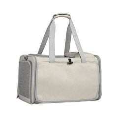 Pet Bag  Portable Bag for Outings Foldable Car Shoulder Portable Cat Bag  Large Capacity Two Cat Outing Bag