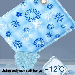 Dog Cooling Mat Summer Pet Self Cooling Pad Cat Bed Mat For Small Medium Large Dogs Indoor Dog Crate Mat