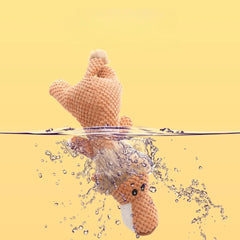 Plush Cartoon Puppy Dog Toys Pet Chew Squeak Toys Small Dogs Teeth Grinding Bite Interesting Cute and Highly Elastic Pet Toys