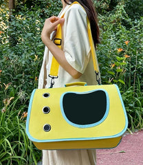 Premium Portable Foldable Breathable Pet Carrier Bag Lightweight for Small Dogs Cats Outdoor Cat Kitten Shoulder Carrying Bag