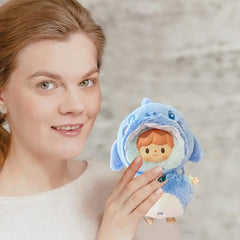 Kids Doll Dress up Clothes Kids Doll Clothing Soft Anime Plush Clothing Doll Clothes Suit Outfit Accessories Plush Doll's