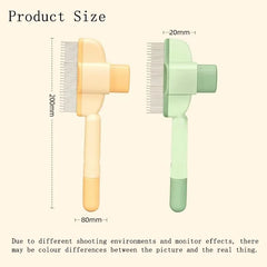 Cat Grooming Massage Brush Pet Comb Professional Open Knot Pet Hair Removal Brush Durable kitten comb Pet Accessories