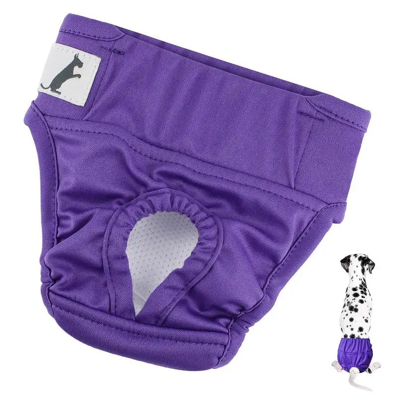 Pet Soft Diapers Puppy & Doggy Diapers Washable Reusable Highly Absorbent Dog Heat Panties With Strong & Flexible Closure For