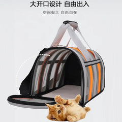 Pet Travel Bag, Airline Approved Luggage Bag, Pet Travel Carry Bag Suitable For Dogs, Cats And Puppies, Size S M L