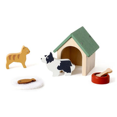 Toy House Accessories Pet Set Great Pet Play Set For Dollhouses Fun Games That Encourage Creativity And Imagination in Children