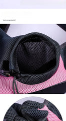 Pet backpack, portable shoulder bag for travel, hands-free outdoor crossbody bag suitable for cat and dog pet supplies