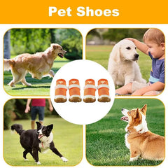 Small Dog Shoes Breathable Dog Mesh Shoes Paws Protectors Adjustable Sandals Anti-Slip Pet Apparel For Hot Days