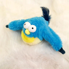 Electric Bird Teasing Cat Toy Interactive Simulation Bird Plush Toy Pet Kitten Teasing Toys for cats and kittens to practice