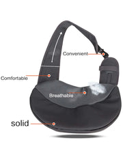 Pet Dog Carrying Bag Sling Carrier Bag Portable Comfortable Breathable Hand Free Shoulder Crossbody Bag for Dogs Accessories