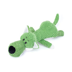 Plush Cartoon Puppy Dog Toys Pet Chew Squeak Toys Small Dogs Teeth Grinding Bite Interesting Cute and Highly Elastic Pet Toys