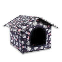 Water-resistant Foldable and Detachable Pet House Ideal for Cats Dogs in Outdoor Environments Cat House Cats Home Pet Supplies