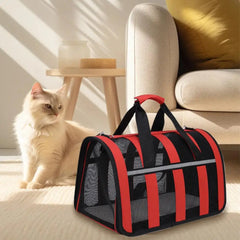 Pet Travel Bag, Airline Approved Luggage Bag, Pet Travel Carry Bag Suitable For Dogs, Cats And Puppies, Size S M L