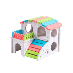 Small Pets House Safe Small Animal Hideout House Creative Hamster Toy Hamster House