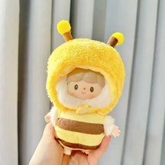 Kids Doll Dress up Clothes Kids Doll Clothing Soft Anime Plush Clothing Doll Clothes Suit Outfit Accessories Plush Doll's