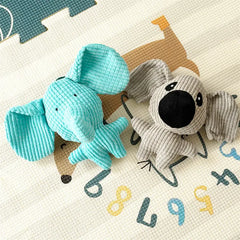 Cute Dog Plush Toys Teething Chew Squeak Dog Toys For Small Medium Breed Cat Bite Resistant Squeaky Juguetes Para Perros Cat Toy