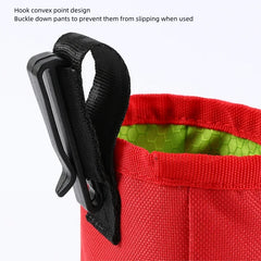 Pet Outdoor Training Bag Oxford Cloth Waterproof Durable Pet Waist Bag Multi-Functional Dog Walking Gear Bag Treat Pouch Compact
