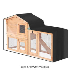Chicken Coop Cover For Winter Outdoor Waterproof Dustproof Pet Cages To Protect Small Animals Reliable Triangle Cat Accessories