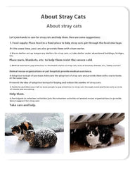 Outdoor Cat House Pet Shelter Waterproof Stray Cats Cold Windproof Scratch-Resistant Four Seasons Tent Dog Nest Warm House