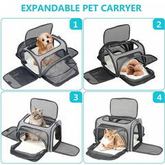 Cat Bag Carriers Outdoor Bag Transporter Portable Handbags Small Foldable Dog Cat Accessories Travel Car Carrying Pet Moving Bag