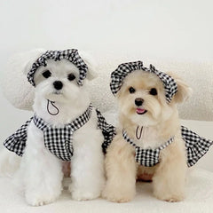 Pet Dress for Dog Small Dogs Summer Pet Plaid Dog Suspender Skirt Cute Cat Princess Dress Luxury Pet Shirt Chihuahua Dog Clothes