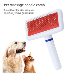 Pet Grooming Comb For Dogs Cats Puppies Small Pets Hair Remover Brush Needles Shedding Control Fur Tool