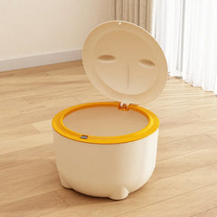 Cat Excrement Trash Can Fully Enclosed Cat Litter Basin Cat Toilet Cat Litter Special Garbage Can Excrement Supplies