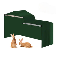 Chicken Coop Cover For Winter Outdoor Waterproof Dustproof Pet Cages To Protect Small Animals Reliable Triangle Cat Accessories