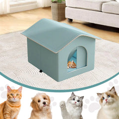 Pet Cooling House Dog Cooling Shelter All Seasons Pet Accessory  Comfortable Kitten Cooler House for Small Large Medium Cat