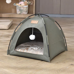 Pet Nest Tent Semi Closed Foldable Outdoor Pet Supplies Breathable Tent Pet Summer Cooling Warm Pads Pet Decoration Supplies