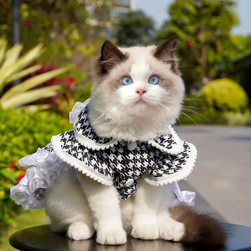 Pet Supplies Cat Dress for Small Big Dog Princess Kitty Teddy New Pet Clothes Cute Dog Skirt Summer Thin Pet Accessories Elegant